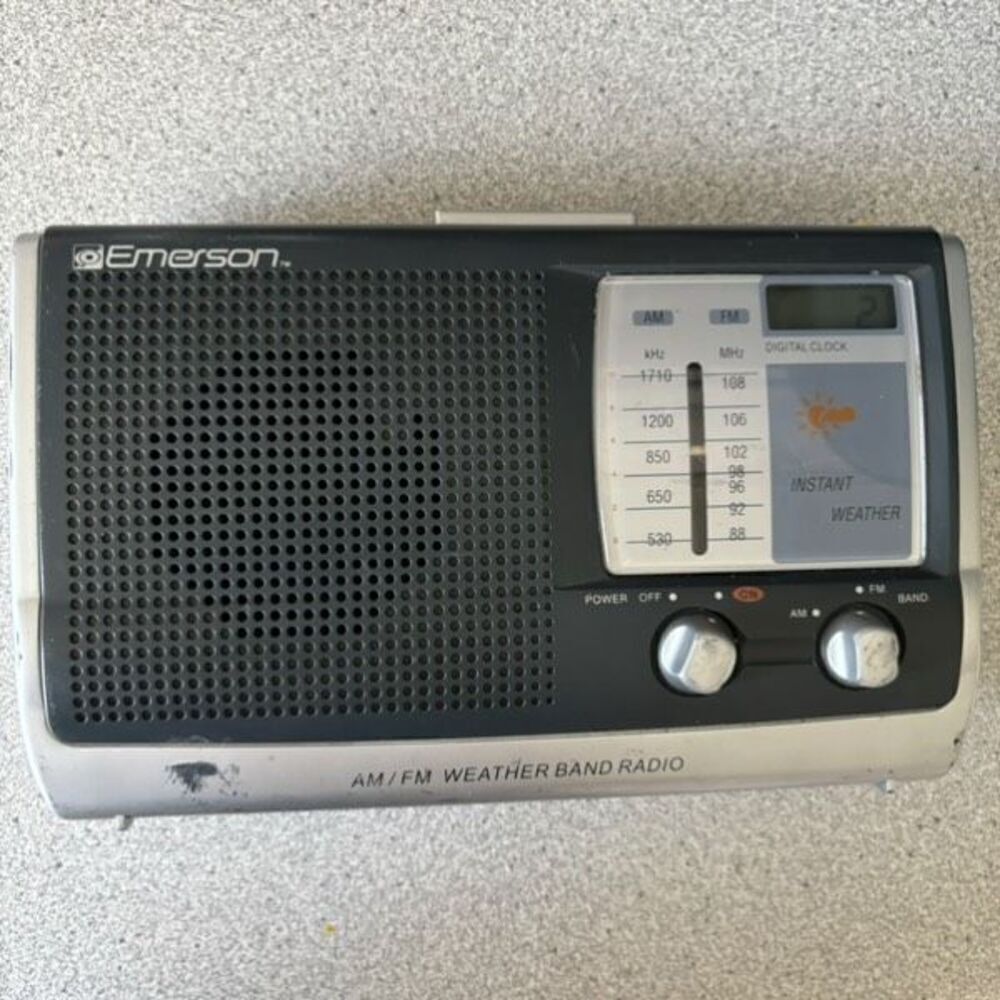 Emerson AM/FM Weather Band Radio Model RP6251